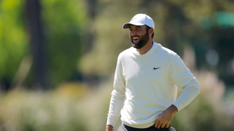 Scottie Sheffler, golfista.