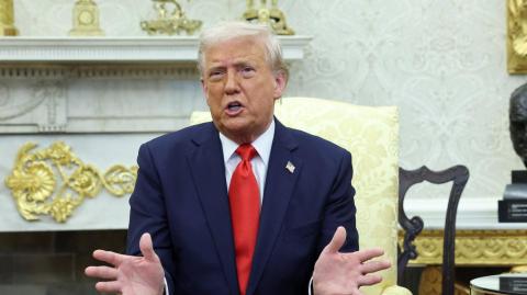 El presidente de Estados Unidos, Donald Trump.