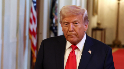 Donald Trump, presidente de Estados Unidos.