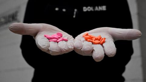 Pastillas de éxtasis.