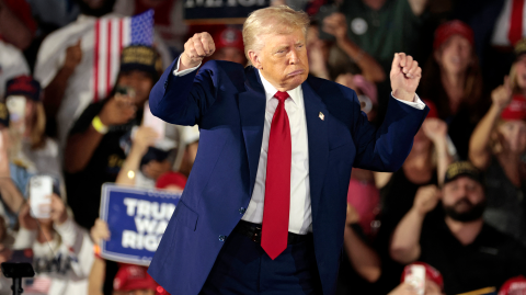 Donald Trump, presidente de Estados Unidos.