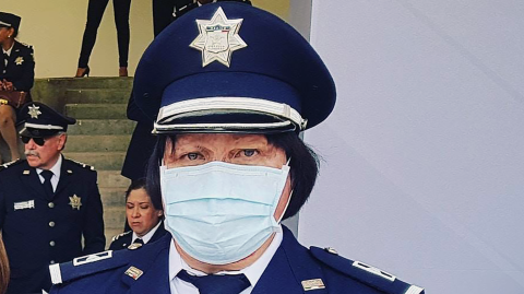 Iván Morales Corrales, expolicía.