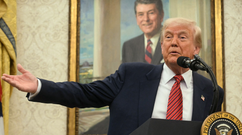 Donald Trump, presidente de Estados Unidos.