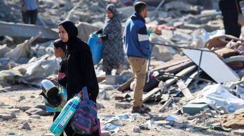 La guerra en Gaza estalló cuando militantes de Hamás lanzaron un ataque contra el sur de Israel, en el que 251 personas fueron tomadas como rehenes y unas 1,200 murieron.