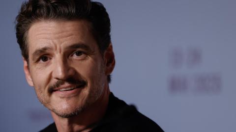 Pedro Pascal en una conferencia de prensa para la película "Eddington" en la 78 edición del Festival de Cine de Cannes en Cannes.