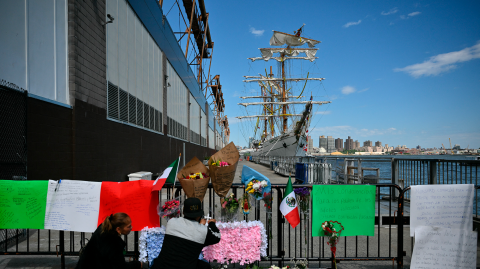Buque Cuauhtemoc.
