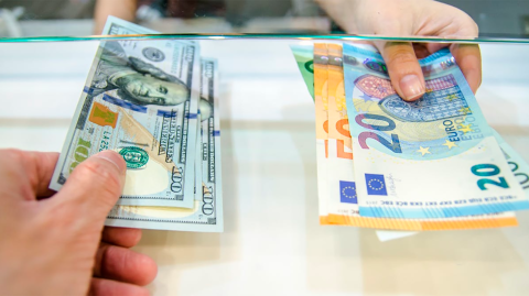 Dolar y euro.