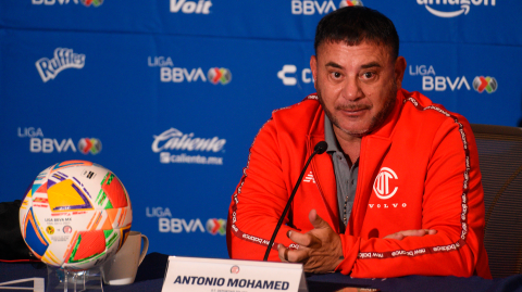 Antonio Mohamed, director técnico de Toluca.
