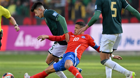 Chile vs. Bolivia en eliminatorias.