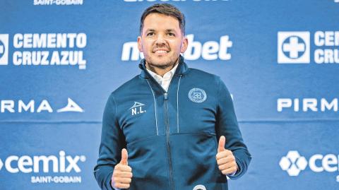 Nicolás Larcamón, nuevo director técnico del Cruz Azul