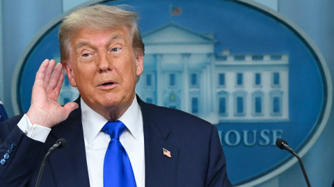 Donald Trump, presidente de Estados Unidos.