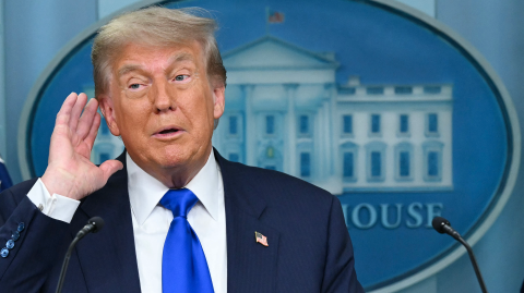Donald Trump, presidente de Estados Unidos.