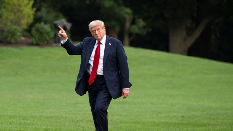 Donald Trump, presidente de Estados Unidos.