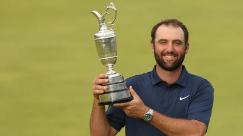 Scottie Scheffler se coronó en el British Open.