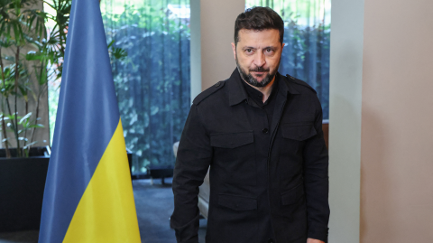 Volodimir Zelenski, presidente de Ucrania.