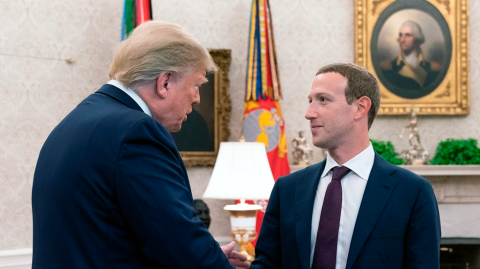 Donald Trump y Mark Zuckerberg son adalides de un estilo de liderazgo más “masculino” y agresivo.