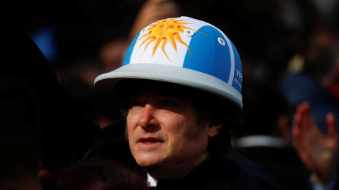 Javier Milei, presidente de Argentina.