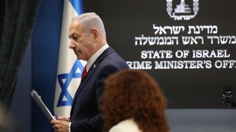 El primer ministro israelí, Benjamin Netanyahu.