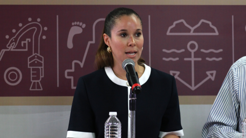 Mireya Sosa Osuna, secretaria de Turismo de Sinaloa.