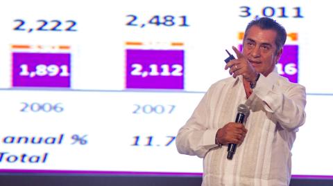 "El Bronco" participa en la 81 Convenci�n Bancaria en Acapulco