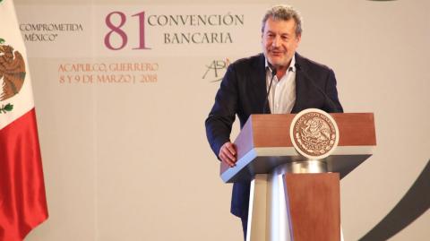 "Lo peor para la economía mexicana ha quedado atrás", dijo el líder de los banqueros.