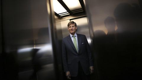 File photo of Michael L. Corbat arriving at the Planalto Palace before a meeting with Dilma Rousseff in Brasilia - Michael L. Corbat, president of the Citigroup, arrives at the Planalto Palace before a meeting with Brazil