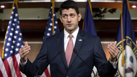 Paul Ryan - Speaker of the House Paul Ryan, R-Wis., meets with reporters during his weekly news conference on Capitol Hill in Washington, Thursday, May 10, 2018. Ryan lauded the release of three Americans by North Korea as a good faith gesture ahead of talks between President Donald Trump and North Korea