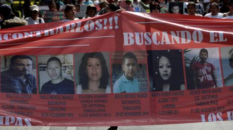 Los más de 50 colectivos que integran el Movimiento por Nuestros Desaparecidos en México lanzaron sus exigencias: participación de familiares de víctimas en la integración de la Comisión Nacional de Búsqueda, las Comisiones Locales de Búsqueda, las Fiscalías Especializadas y los protocolos homologados. 