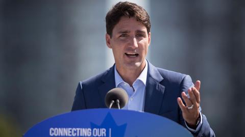 Justin Trudeau, primer ministro de Canadá