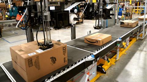 US-AMAZON-OPENS-NEW-FULFILLMENT-CENTER-IN-AURORA,-COLORADO