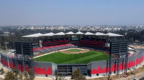 En corazón de la Ciudad Deportiva de la Magdalena Mixihuca, se inauguró el estadio Alfredo Harp Helú, la nueva casa de los Diablos Rojos del México. El "Diamante de Fuego" tiene capacidad de recibir a 20,800 espectadores y cuenta con una amplia zona de alimentos y hasta un bar, ambos con vista al terreno de juego para no perder ni un sólo detalle del rey de los deportes.