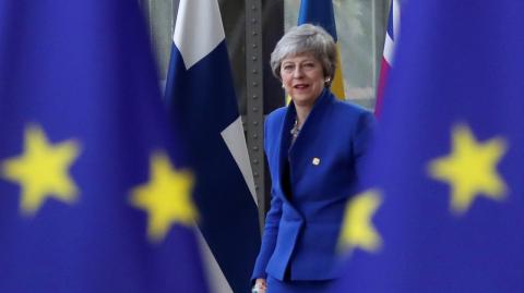 Theresa May, primera ministra de Gran Bretaña. Foto: Reuters