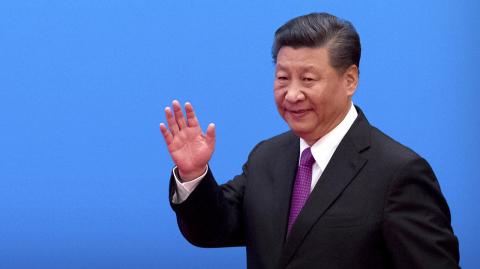 Xi Jinping - FILE - In this April 27, 2019, file photo, Chinese President Xi Jinping waves as he arrives for a press conference at the closing of the Belt and Road Forum at Yanqi Lake on the outskirts of Beijing. The tariff war between Washington and Beijing poses one of the biggest challenges yet for Chinese President Xi Jinping, potentially exposing his political vulnerabilities at a time when the Chinese economy is already slowing. (AP Photo/Mark Schiefelbein, File) - APRIL 27, 2019, FILE PHOTO