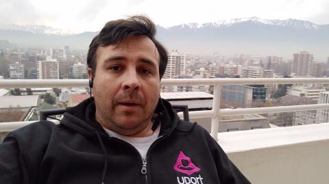 Andrés Junge, cofundador de Uport, una iniciativa para crear una identidad soberana con base en la tecnología blockchain. Foto: Cortesía Andrés Junge