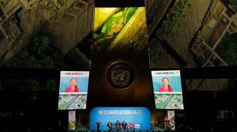 Greta Thunberg durante su participación en la Cumbre de Acción por el Clima de las Naciones Unidas en Nueva York el 23 de septiembre de 2019. Foto: Reuters