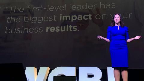 Victoria Roos-Olsson participó en World Business Forum; Super Minds, organizado por WOBI. Foto EE: Cortesía Twitter @wobi_es