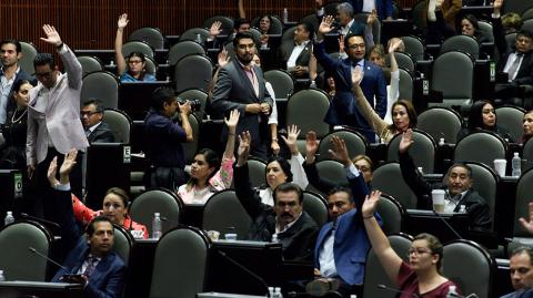 Los legisladores dieron luz verde al dictamen que se turnó al Ejecutivo federal para sus efectos constitucionales. Foto: Cuartoscuro