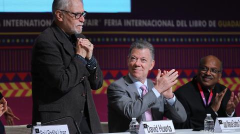 David Huerta, ganador del Premio FIL de Literatura en Lenguas Romances 2019. Foto: Notimex