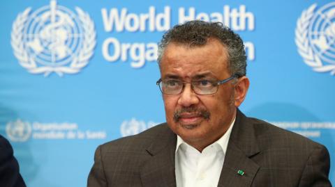 Tedros Adhanom Ghebreyesus, director general de la OMS. Foto: Reuters