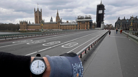 Casas del Parlamento en el puente de Westminster en Londres, Gran Bretaña. FOTO: REUTERS