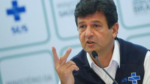 Exministro de Salud de Brasil, Luiz Henrique Mandetta. Foto: Reuters