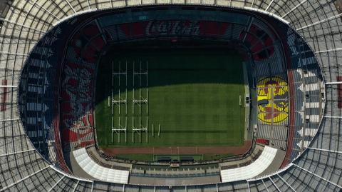 Panor�micas del Estadio Azteca en el marco de la suspensi�n de la Liga BBVA Mx por la pandemia de Coronavirus Covid-19-