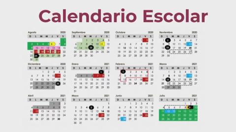 Calendario escolar 2020-2021: SEP. Foto: YouTube Centro de producción Cepropie