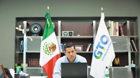 Diego Sinhue Rodríguez Vallejo, gobernador de Guanajuato. Foto: Cortesía