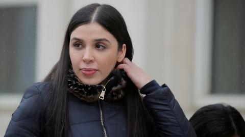 Emma Coronel Aispuro, esposa de Joaquín “El Chapo” Guzmán Loera. Foto: Reuters