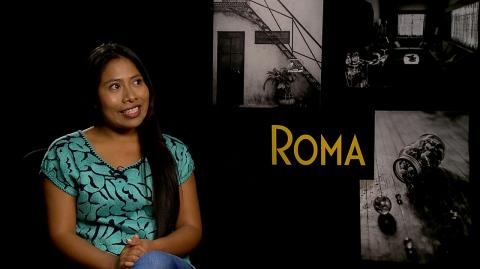 Yalitza Aparicio protagonizó la multipremiada cinta "Roma" de Alfonso Cuarón. Foto: EE Archivo.