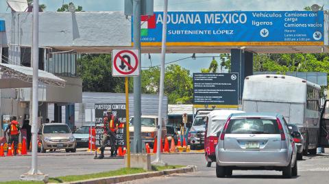 33% de la economía de la zona sur de Quintana Roo dependía del mercado beliceño