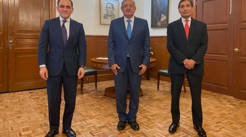 Arturo Herrera, secretario de Hacienda desde el 9 de julio de 2019, es el funcionario propuesto por AMLO para ocupar el cargo de gobernador de Banxico. Foto: Gobierno de México.