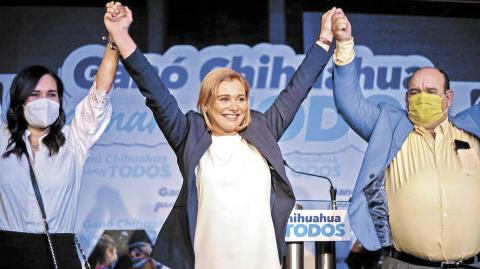 María Eugenia Campos Galván, gobernadora electa de Chihuahua. Foto: Cuartoscuro