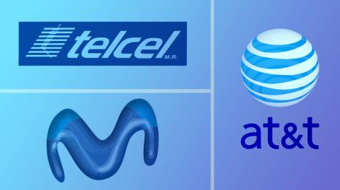 AT&T, Telcel y Movistar ingresaron un conjunto de 3,761 millones de dólares por sus operaciones en México durante el segundo trimestre del 2021. Ilustración: Nayelly Tenorio.